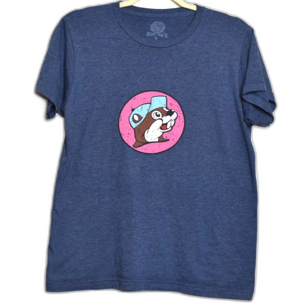 Buc-ees Beaver Will Travel 4 Buc-ees Short Sleeve Fitted Graphic Tee